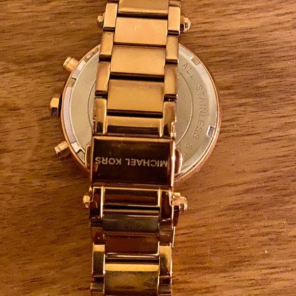Michael Kors Parker Rose Gold-Tone Watch